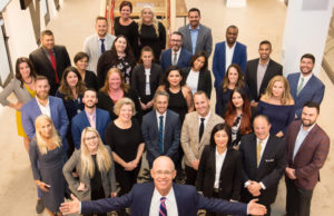 A group photo of the Mike McCann Team, the best realtors you can find in Philadelphia, PA